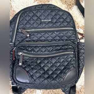 Black MZ Wallace Backpack